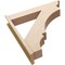 Ekena Millwork 7 1/2-in W x 40-in D x 40-in H Balboa Trad Rough Cedar Woodgrain TimberThane Outlooker, Primed Tan OUTUR075X40X40BOA04RCPR - alternate 6